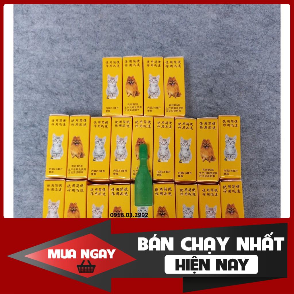 [❌GIÁ SỈ❌] Nhỏ gáy trị ve rận chó mèo 0 ❤️