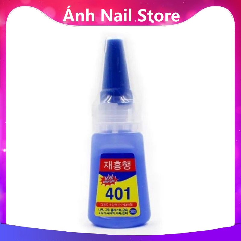 keo dán móng dán đá 401