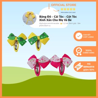 [Theo dõi shop giảm 50% đơn tối thiểu 29k] Cặp kẹp tóc mái siêu dễ thương cho bé