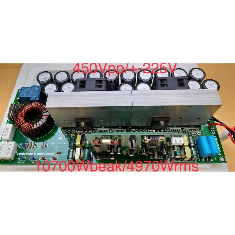 Mạch công suất class d áp cao 200v thay main ca20