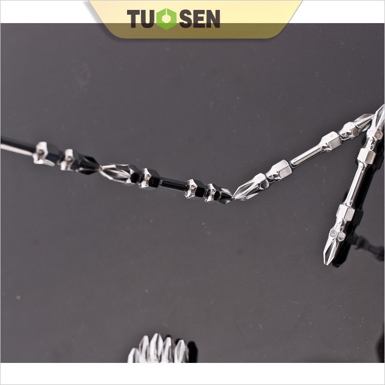 Hộp 10 mũi vặn vít 2 đầu TUOSEN - Có từ tính nam châm mạnh - Đầu bắn vít TUOSEN