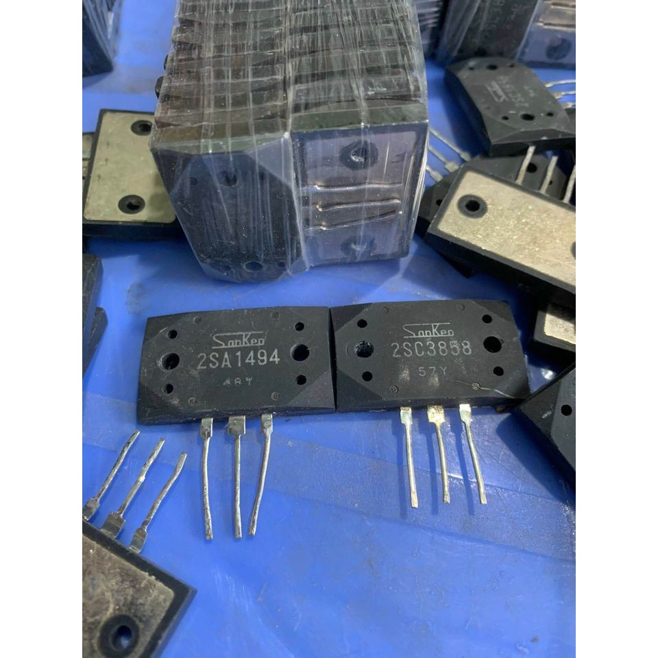 A1494 C3858 cặp saken 2 vít 2SC3858 2sA1494 dòng 17A 200V hàng tháo máy
