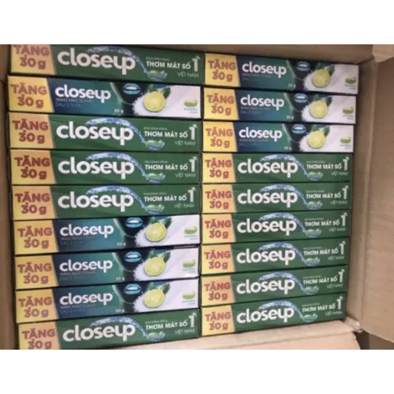 5 tuýp Kem đánh răng CLOSEUP 30g