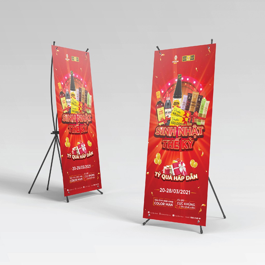 In standee chất lượng, giá rẻ - 01