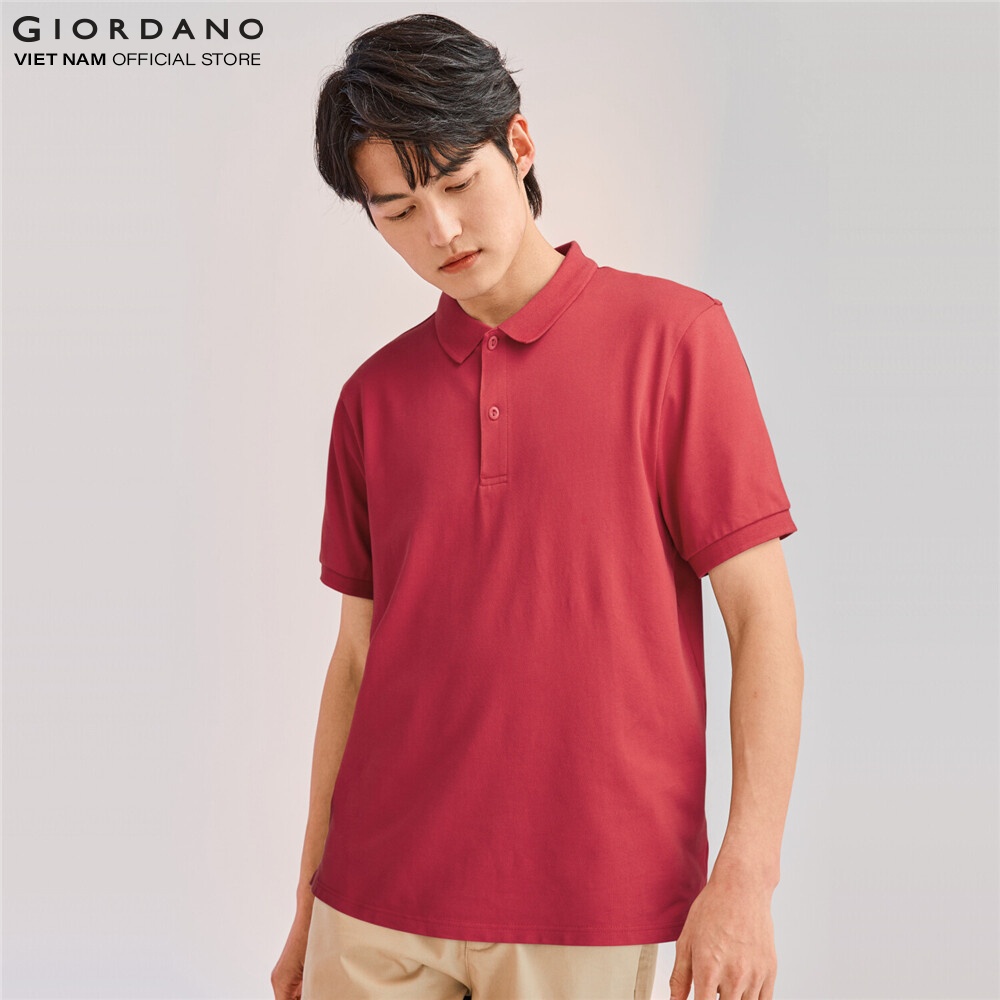 Áo Thun Có Cổ Nam Công Nghệ Kháng Khuẩn Giordano Polo 01010251
