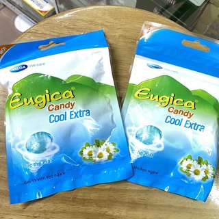 Kẹo Ngậm Eugica Candy Cool Extra gói 15 viên