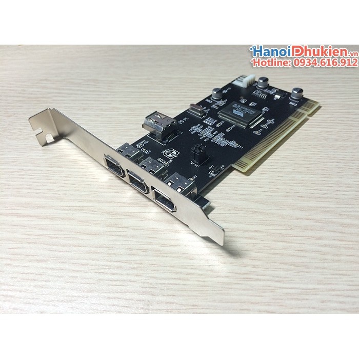 Card PCI to IEEE 1394 4Port Dtech PC007B chính hãng