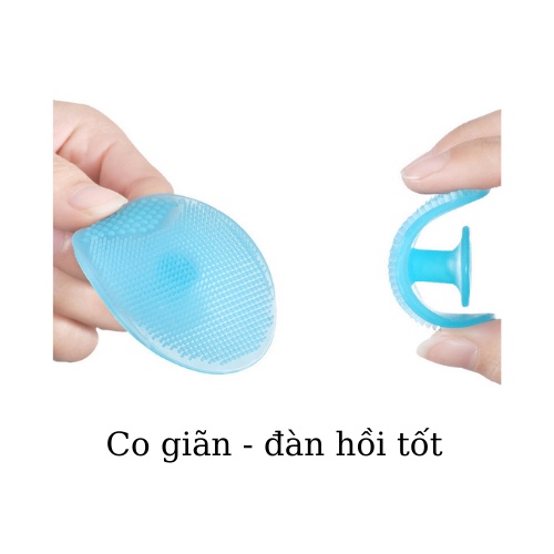 Miếng rửa mặt silicon hình giọt nước GD72