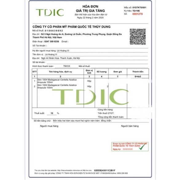 Tinh Chất Rau Má Skin1004 Centella Madagascar Ampoule 30ml - 55ml - 100ml