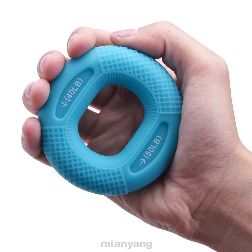 Silicone Finger Workout Stress Relief Fitness Equipment Carpal Expander Adults Kids Strength Trainer Hand Grip Ring