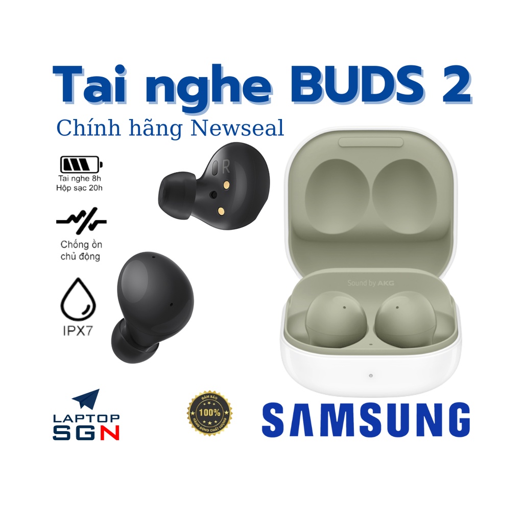 Tai Nghe Bluetooth True Wireless Samsung Galaxy Buds 2 R177N - Newseal - Bảo hành chính hãng