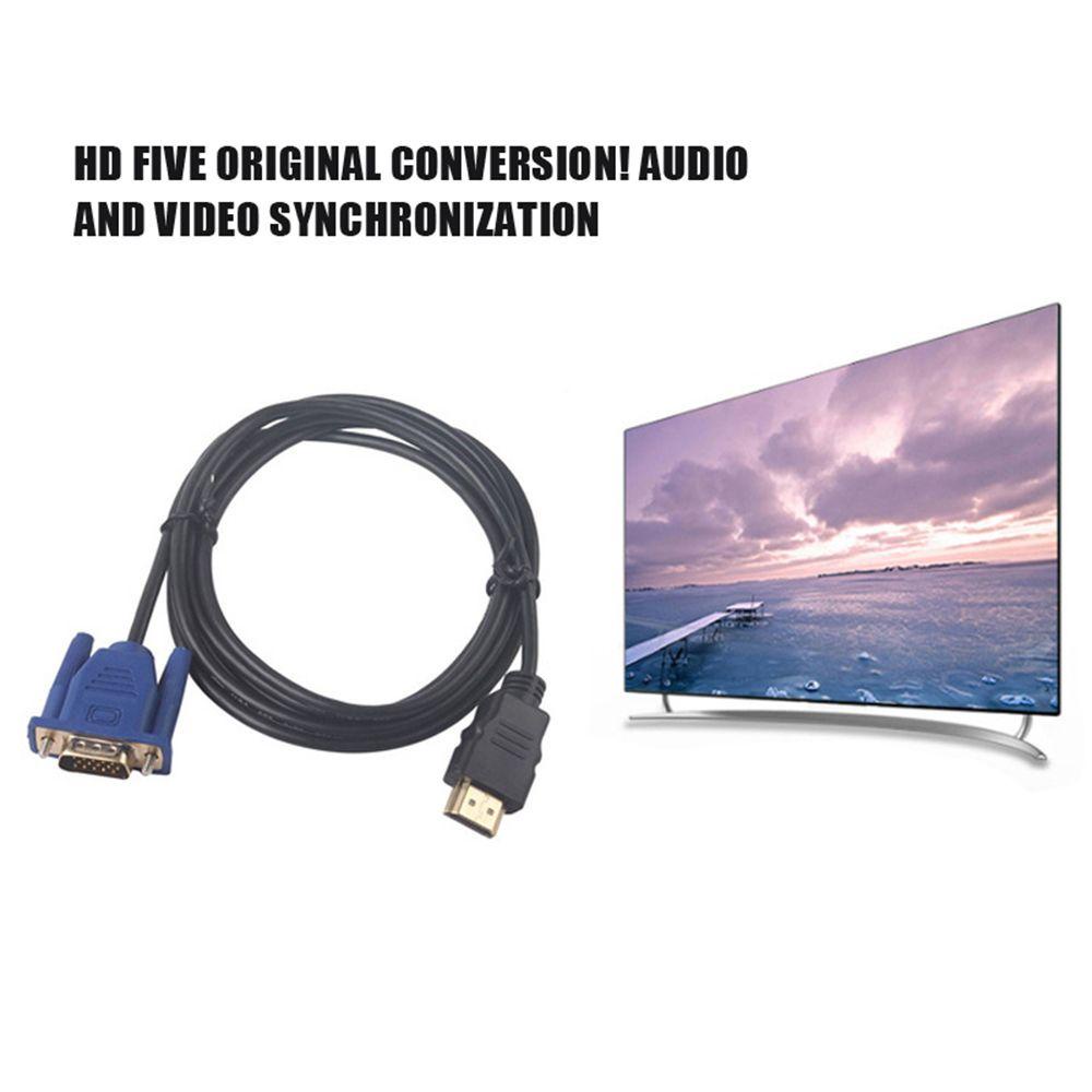 Cáp Chuyển Đổi HDMI Sang VGA Chuyên Nghiệp 1.8M 6FT Độ Nét Cao