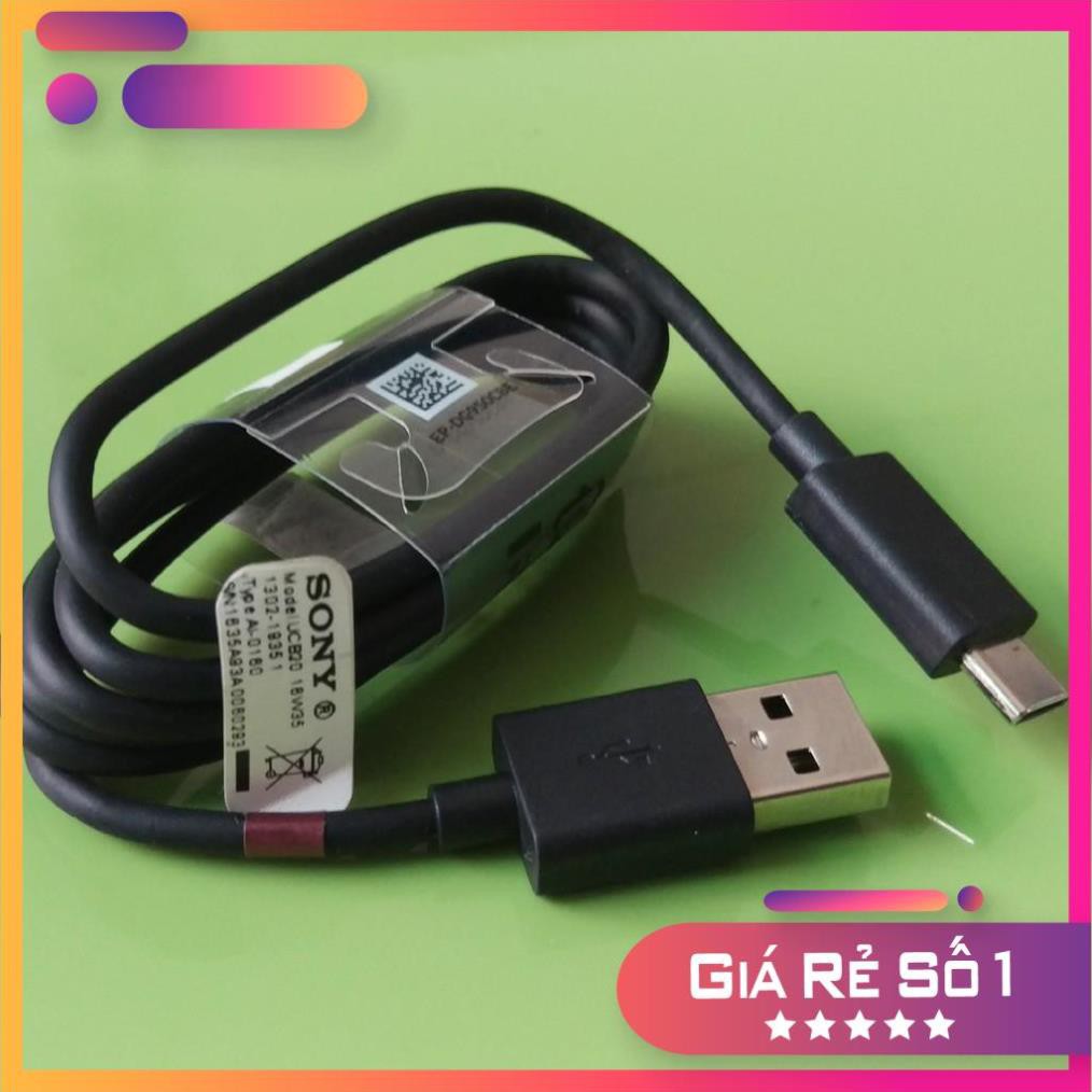 Sale giá rẻ Free ship  Cáp sạc nhanh USB Type-C Sony Xperia Dùng cho X compact, L1, XZs - CAM KẾT SẠC NHANH CHÍNH HIỆU