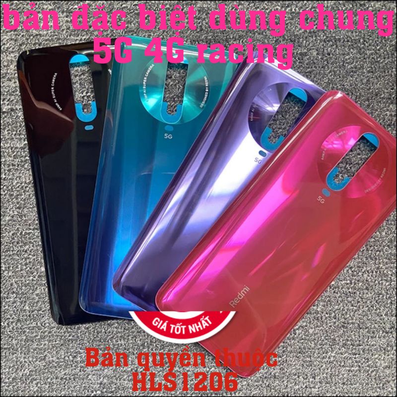 Nắp kính lưng Xiaomi K30 5G/4G/ K30I trong xuốt