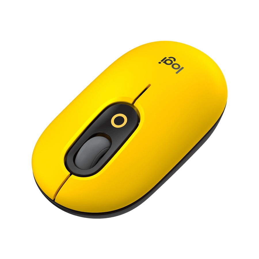 Chuột Bluetooth Logitech Pop Emoji Blast - Yellow