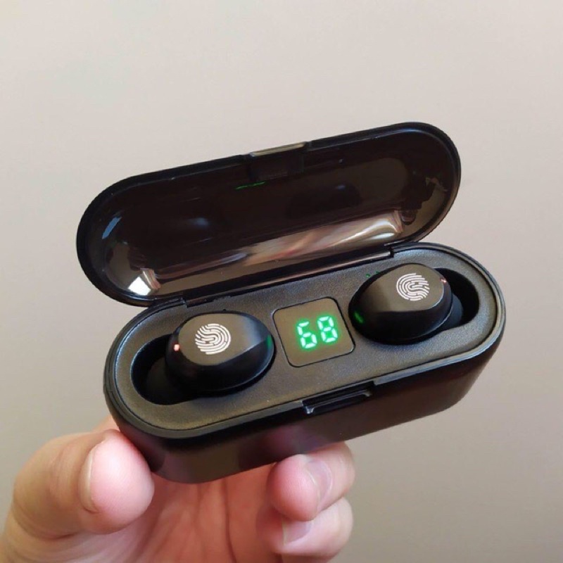 Tai nghe Bluetooth Không Tai nghe Bluetooth Không Dây TWS 5.0 với Sạc Dự Phòng 2200mAh Tai Nghe Amoi F9 - 5