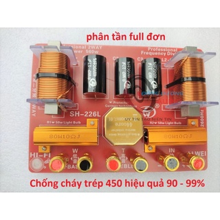 MẠCH PHÂN TẦN FULL ĐƠN SH-226L - CÓ BẢO VỆ TRÉP 450, 750 - PHÂN TẦN CHỐNG CHÁY TRÉP - giá Hai cái