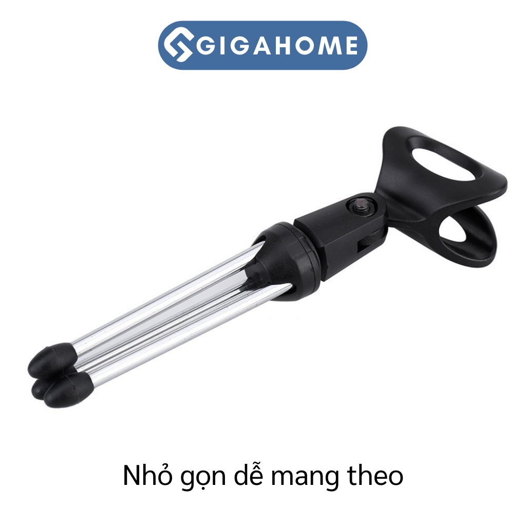 Chân Đế Đỡ Micro GIGAHOME 3 Chân Vũng Chắc, Livestream 9385