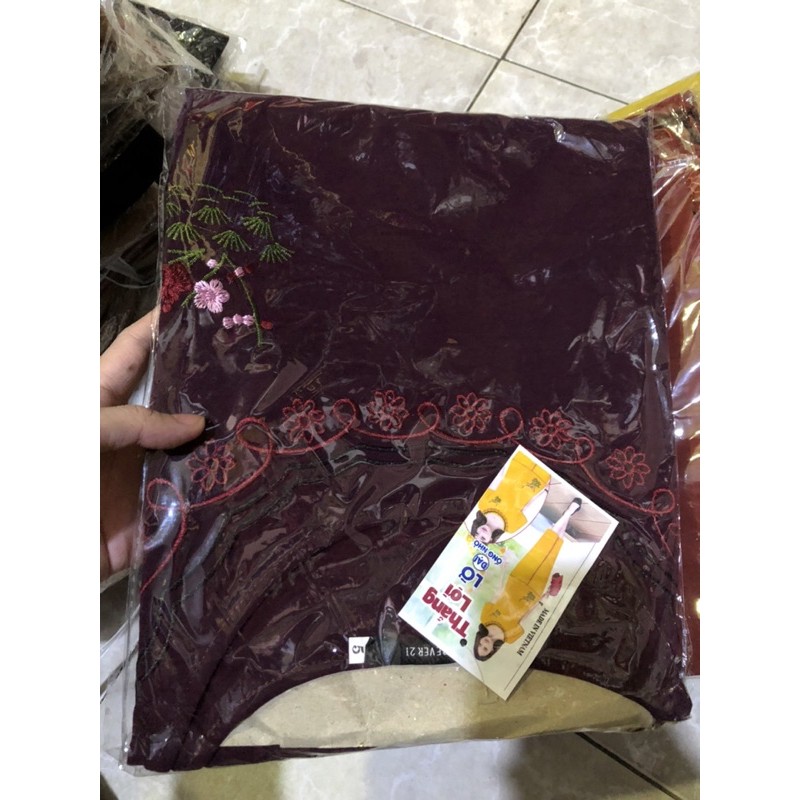 Đồ bộ trung niên vải đũi