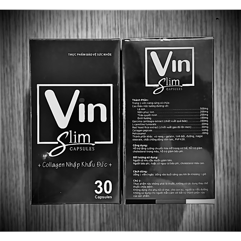 ( Combo 2 hộp ) giảm cân VIN SLIM - hộp 30 viên