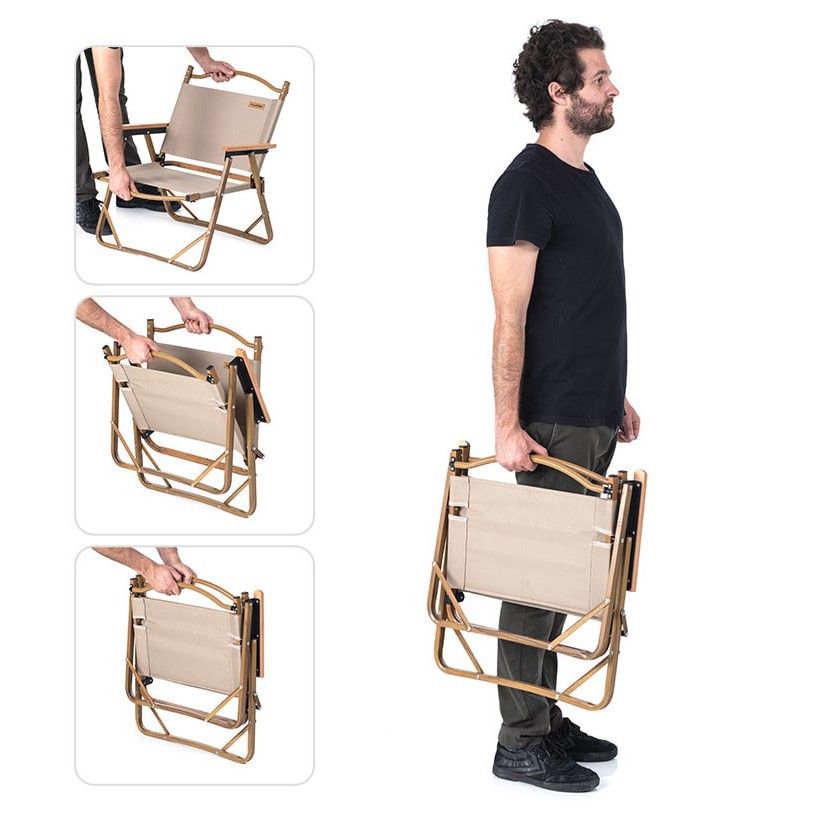 Ghế gấp dã ngoại khung nhôm vân gỗ NATUREHIKE NH19Y002-D Chưa Có Đánh Giá