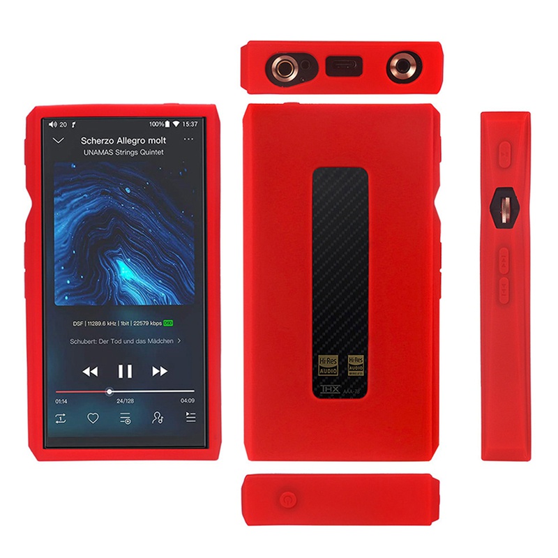 Ốp Máy Nghe Nhạc MP3 FiiO M11 Pro Bằng Silicone Chống Sốc Chống Trầy Xước