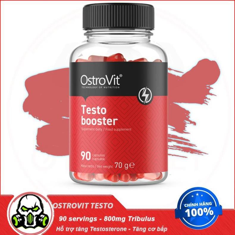 Tăng Test Hoocmon Nam OSTROVIT TESTO BOOSTER (90 Viên) - TỪ Ba Lan