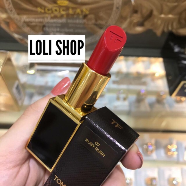 [TOM FORD] Tomford Son Tom Ford (Tomford TF) Màu 16 SCARLET ROUGE, 16 SCARLET ROUGE SCENTED, 07 RUBY RUSH, 06 FLAME - 3g