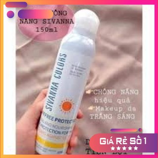 Xịt chống nắng sivanna thái lan