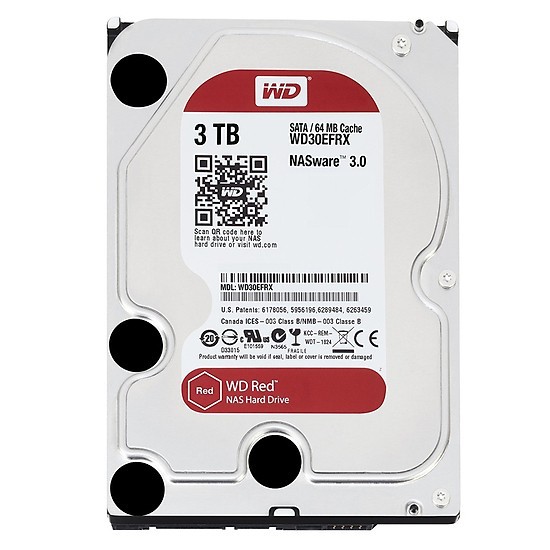 Ổ cứng Western 3TB RED WD30EFRX