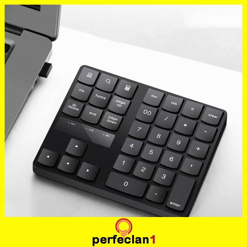 Bàn phím số không dây bluetooth 2.4GHz 35 phím cho Laptop/PC