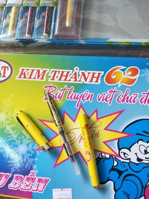 Bút máy ngòi mài êm trơn Kim Thành 39/62 + Tặng kèm ngòi