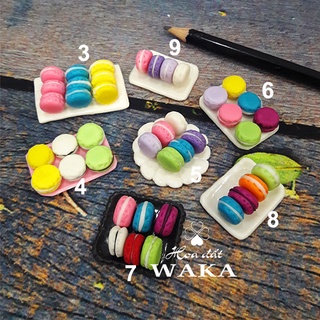 Mô hình bánh macaron mini 01 tỉ lệ 1/12