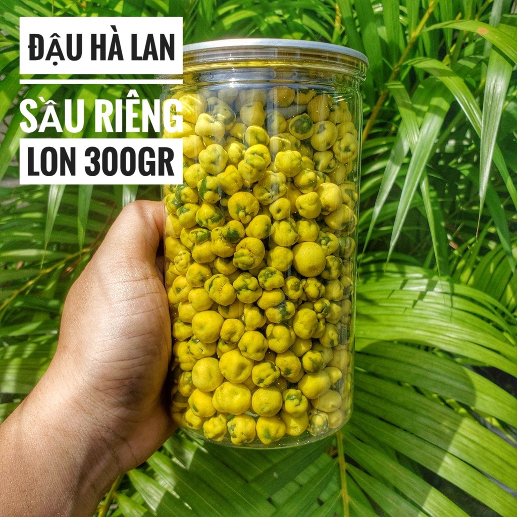 Đậu Hà Lan Vị Sầu Riêng - Lon 300gr