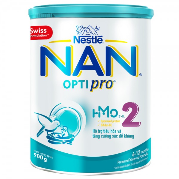 Sữa bột Nestle Nan Optipro HMO 2 900g_Duchuymilk