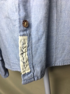 áo sơ mi hiệu h&m used,size 4 mỹ