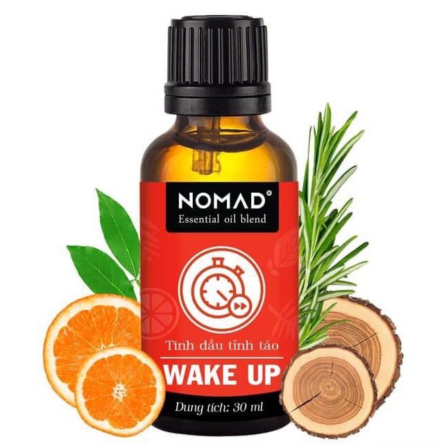 Tinh Dầu Nomad thanh lọc không khí, khử mùi, xông thơm phòng - Wake Up