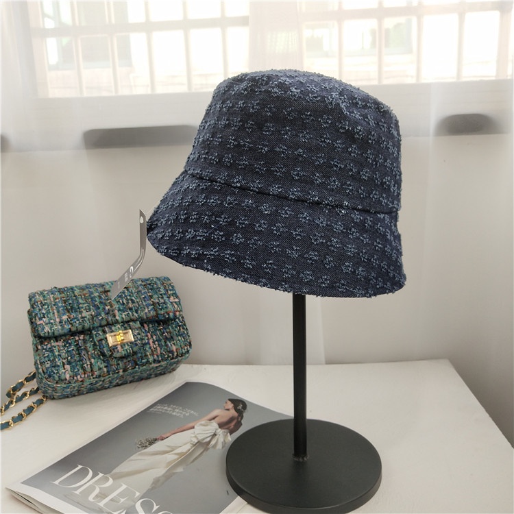 Nón Tai Bèo Denim Vành Rộng Che Nắng Thời Trang Xuân Hè Cho Nữ