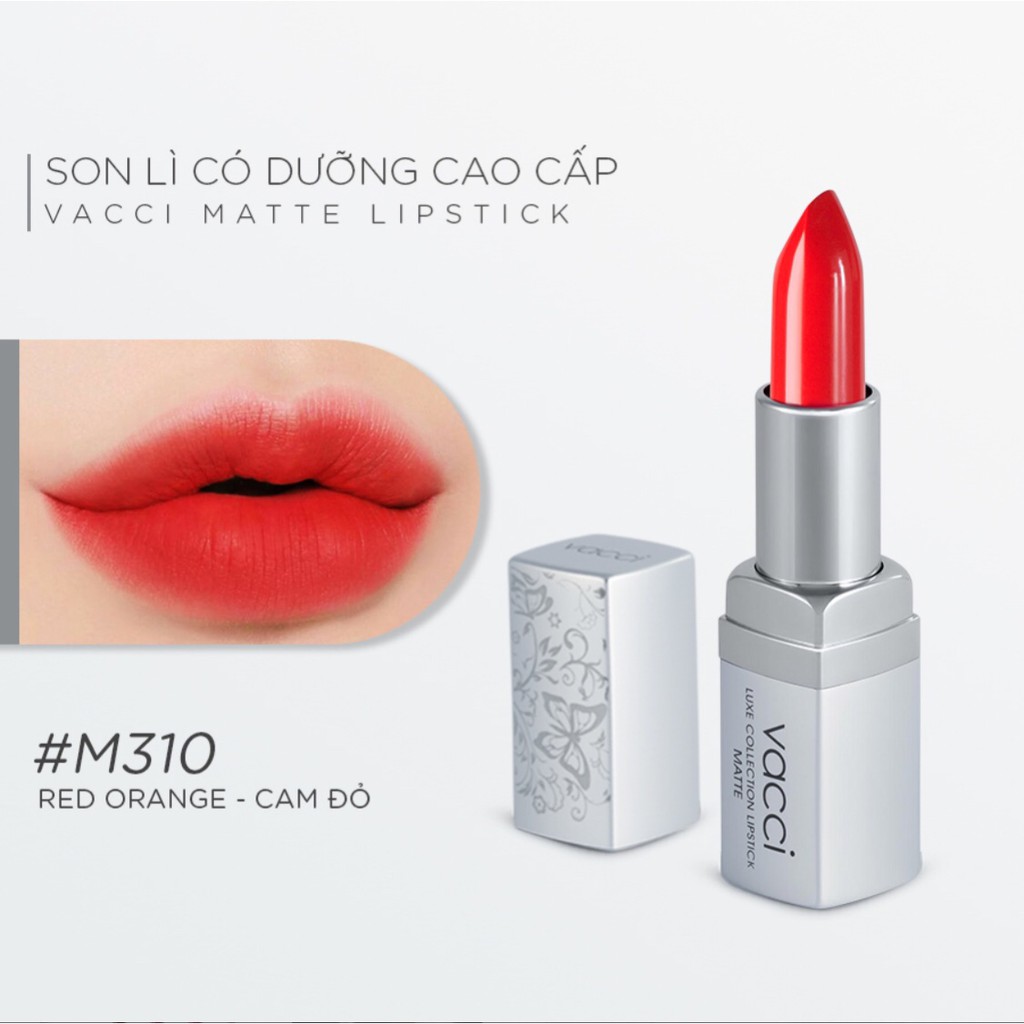 SON LÌ VACCI CAO CẤP LÂU PHAI - VACCI LIPSTICK MATTE