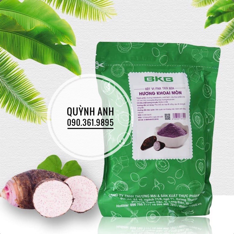 Bột pha trà sữa hương khoai môn BKB 1kg