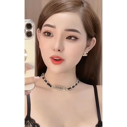 Sét trang sức chà leo hãng cá tính, phụ kiện trang sức hải korea accessories