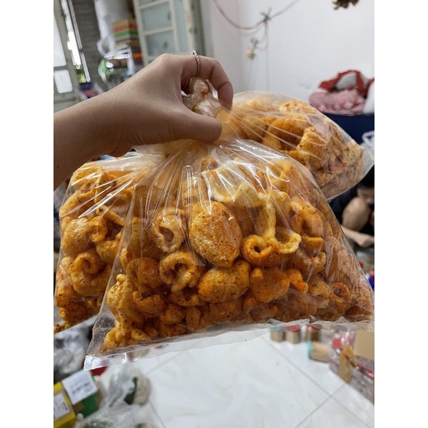 200gr da heo cháy tỏi ớt nhà làm cực ngon!!!