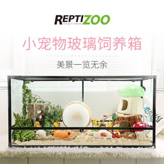 Lồng hamster thủy tinh thỏ đất terrarium hình trụ ngoại cỡ biệt thự sang trọng nhím vàng