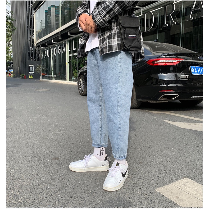 [Mẫu Mới] Quần Baggy Jean Nam Quần Jean Nam Ống Suông Rộng Thời Trang Zenkonu QUAN NAM 105