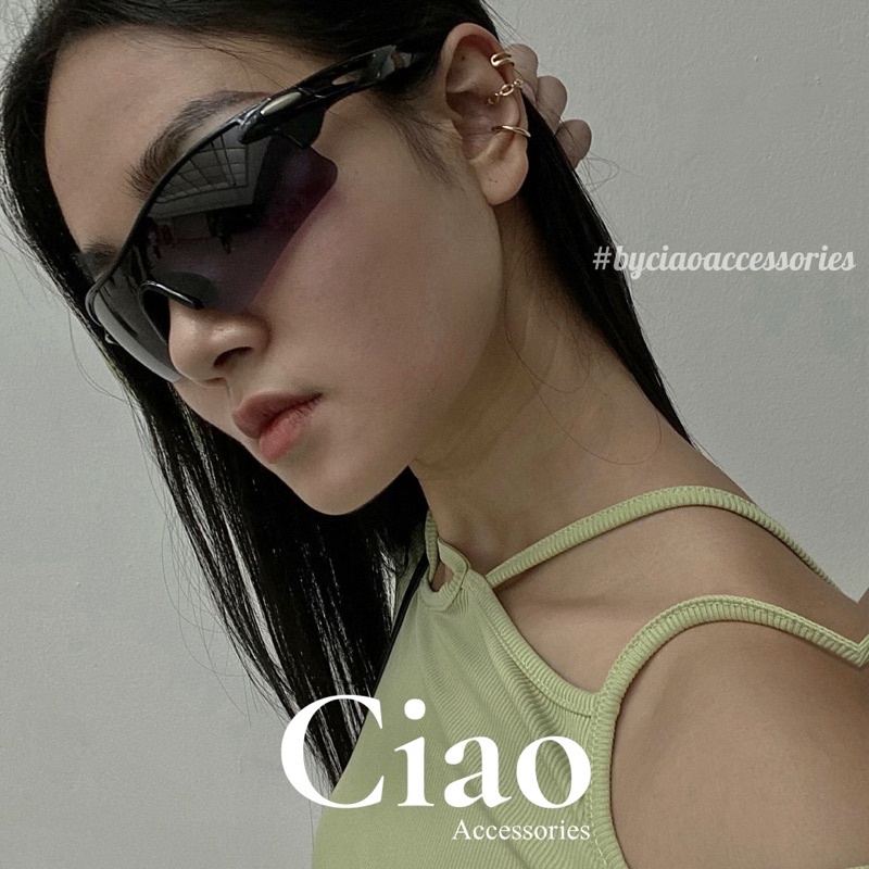 [BEST SELLER] Set 3 khuyên vành tai/ kẹp vành tai thiết kế trendy mã 16 Ciao accessories