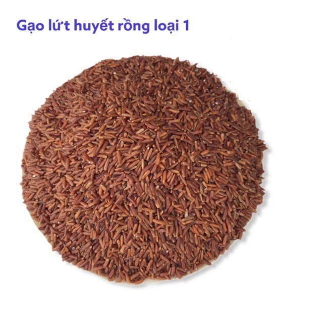 2kg Gạo Lứt Huyết Rồng Loại Ngon gạo