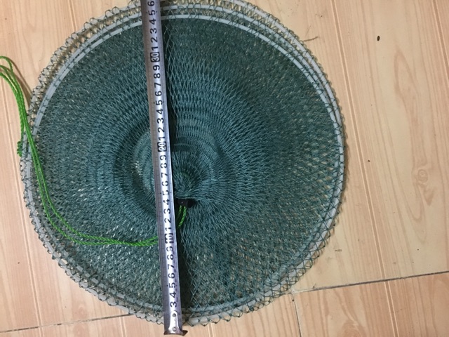 Giỏ lưới đựng cá đi câu 3 vanh đường kính 35cm