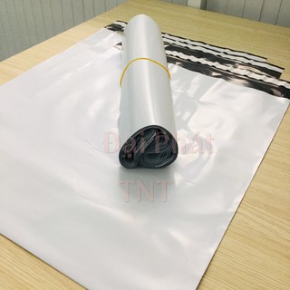 Túi gói hàng niêm phong siêu dính size 20x30cm,màu trắng sứ TNT