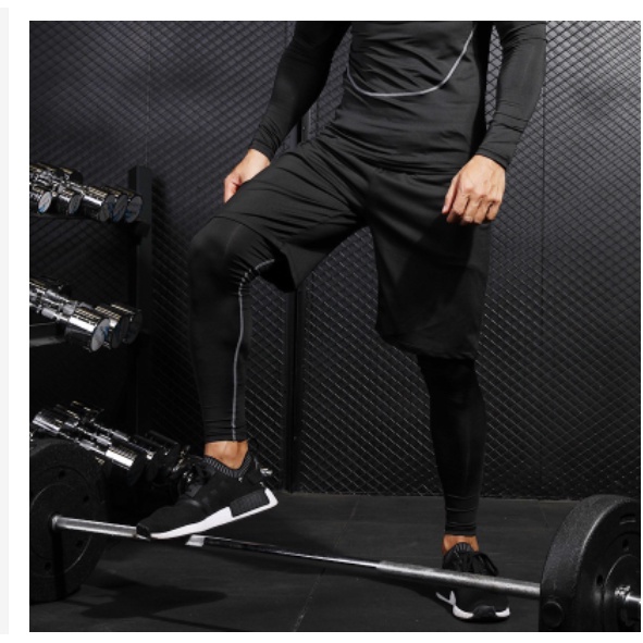 Quần giữ nhiệt nam COMBAT PRO, quần thun legging tập gym