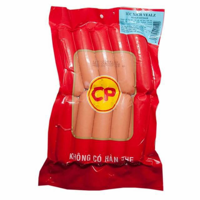 Xúc xích CP 500g 10 cái